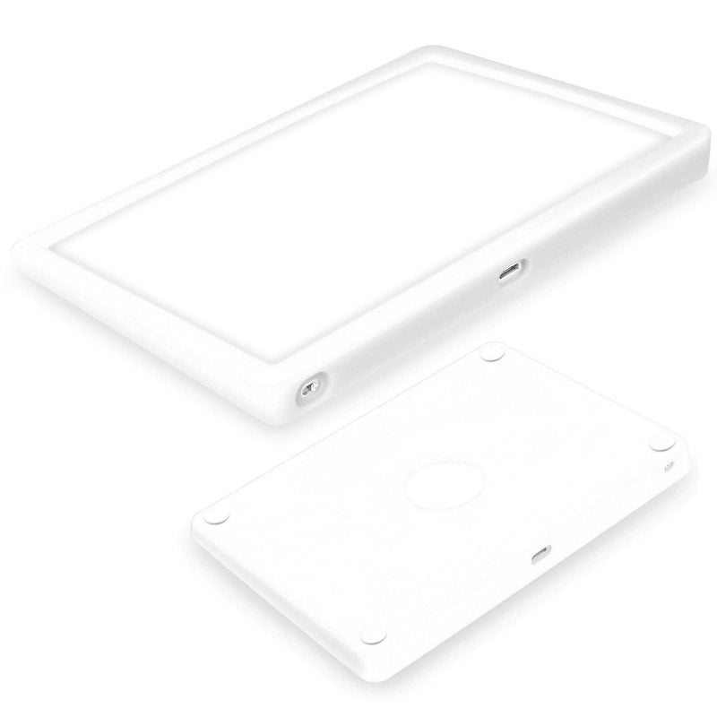 Hi Color Silicone case for Magic Trackpad 2 Silicon case for Apple Wireless Touchpad Apple Trackpad Protective Coverï¼ŒAnti-dust and Anti-Scratch Washable Wear-Resistant Silicone Skin (White) - Image 1